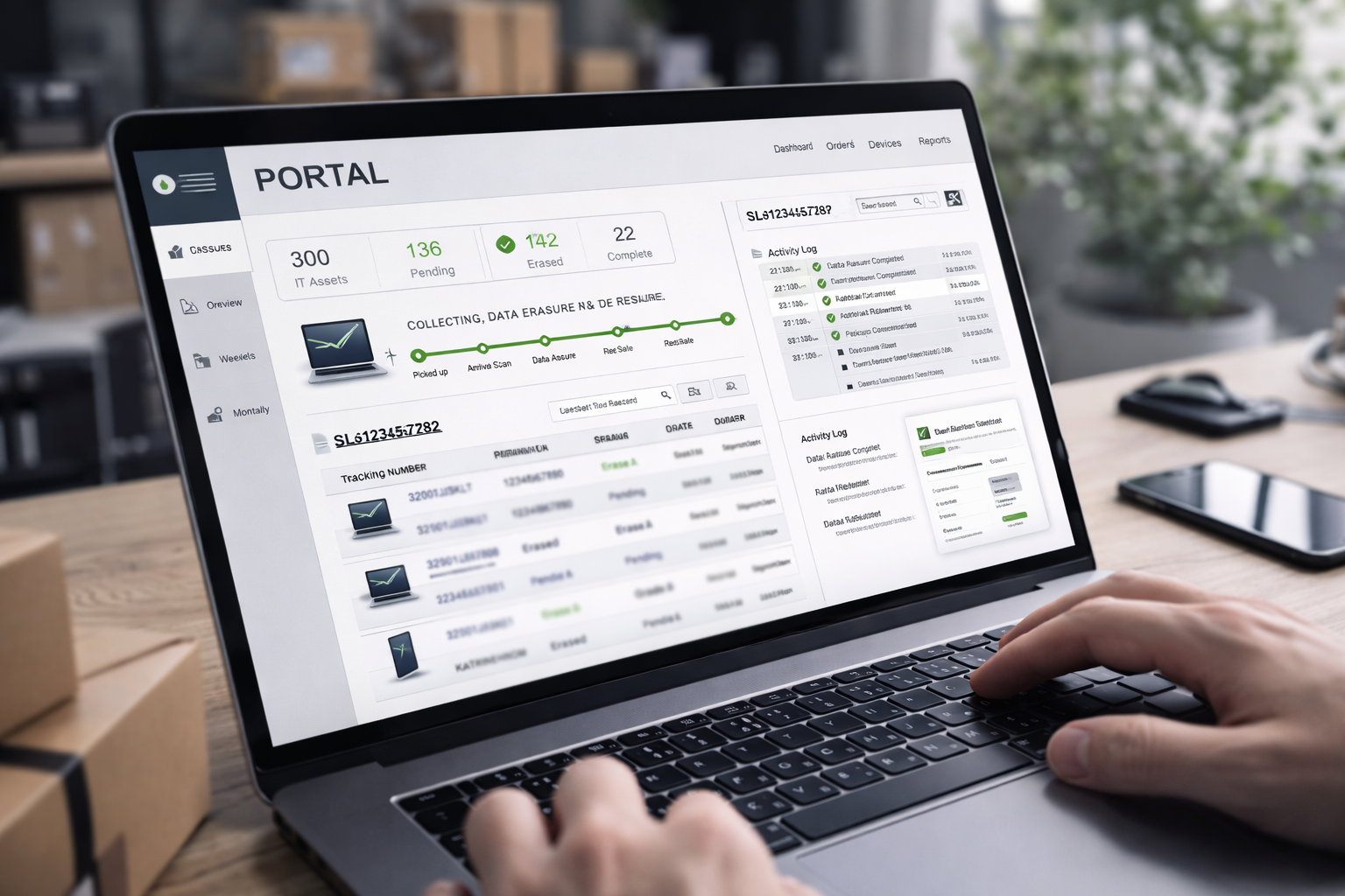 SPÅRBARHET I PORTALEN